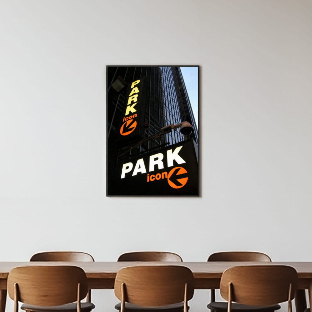 Original Photographic Wall Art in Dining Room