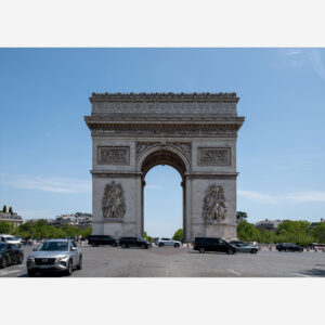 The Arc de Triomphe -  Paris's Monumental Tribute to French Glory