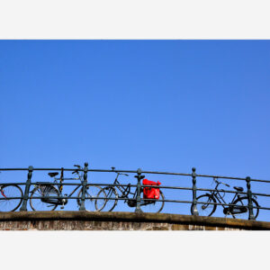 Two Wheels and an Azure Sky